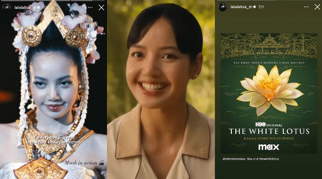 Lisa BlackPink Tampil 'Aduhai' dalam Film The White Lotus